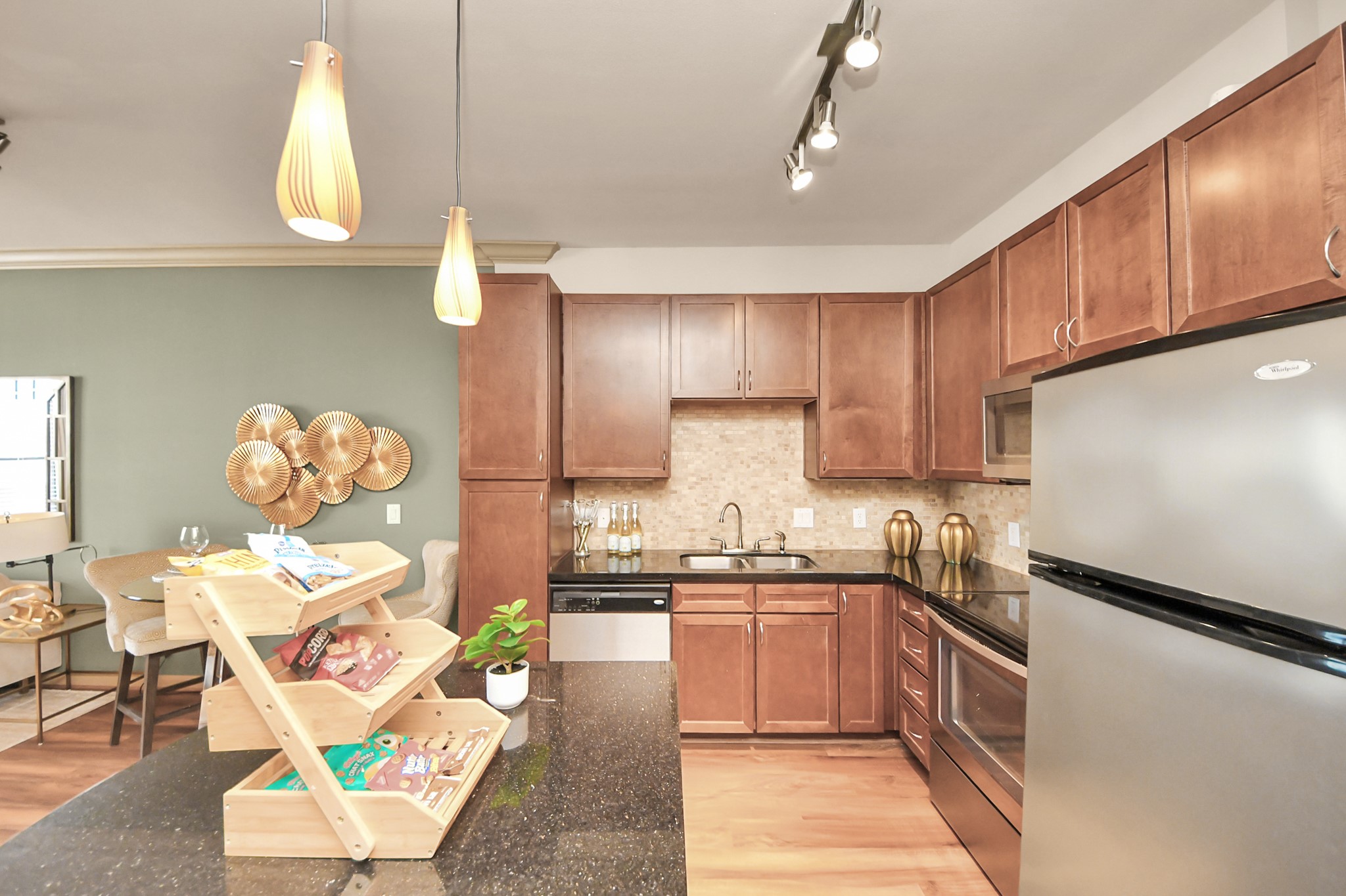 6363 San Felipe Street, Unit 235 Houston, TX 77057 - Photo 5 of 43 a kitchen with a sink cabinets and window