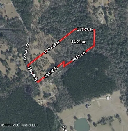$250,000 | 14-acres F Z Goss Road, Picayune, MS 39466