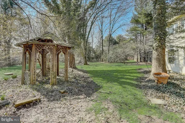a view of a building with a street