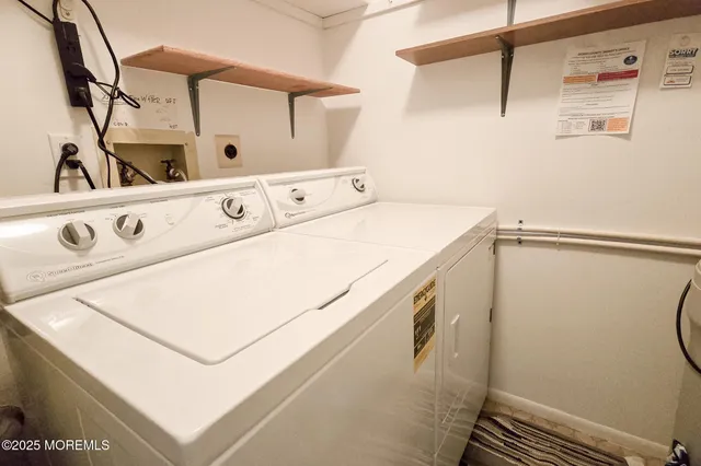 a view of a storage & utility room