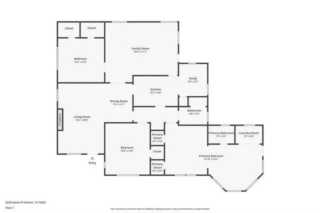 $369,000 | 2230 Alamo Place, Denton, TX 76201