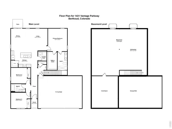 $580,000 | 1431 Vantage Parkway, Berthoud, CO 80513