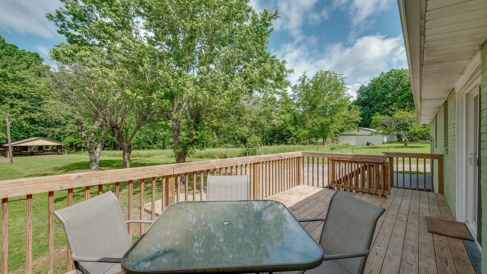 7373 Harper Road Joelton, TN 37080 - Photo 12 of 30 From the deck there is a great view of the backyard and acreage~