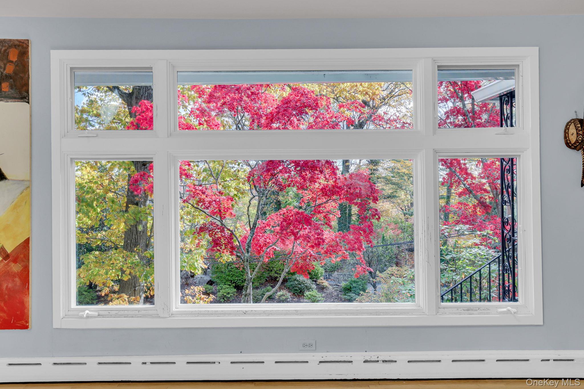 331 Old Colony Road Hartsdale, NY 10530 - Photo 6 of 16 Picture window view from inside the home