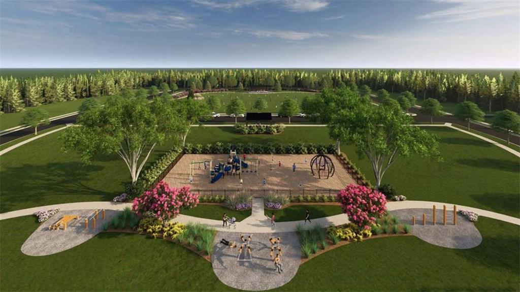 1138 Earlywood Way Monroe, GA 30655 - Photo 4 of 8 a view of a garden from a balcony