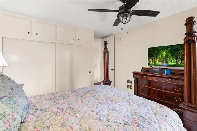 a view of a park with tree s