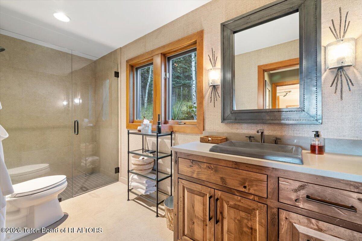 2465 North Fish Creek Road Wilson, WY 83014 - Photo 21 of 53 Guest Bath