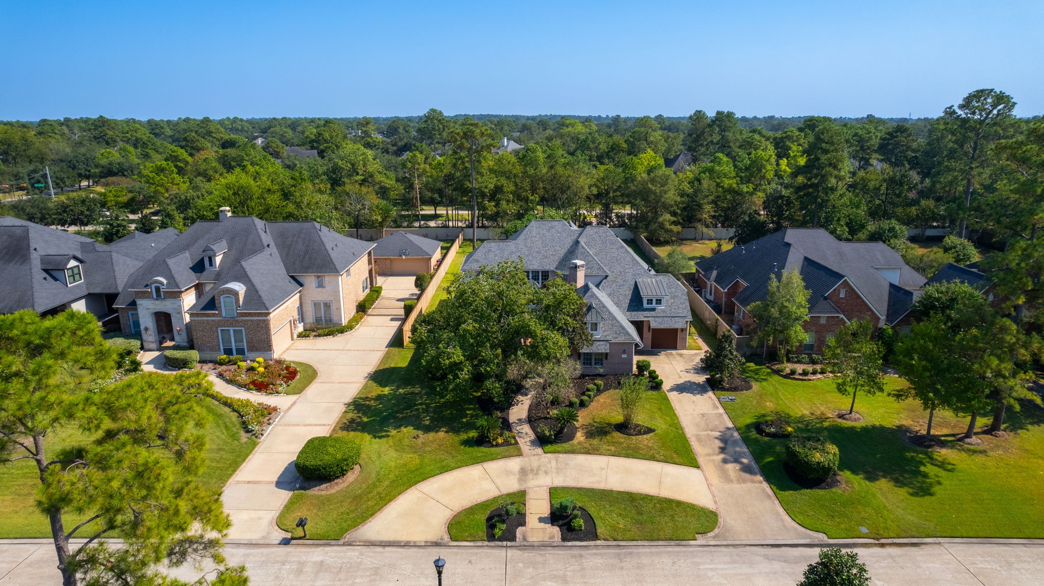 13506 Key Ridge Lane Cypress, TX 77429 - Photo 2 of 49 an aerial view of residential houses with outdoor space and street view