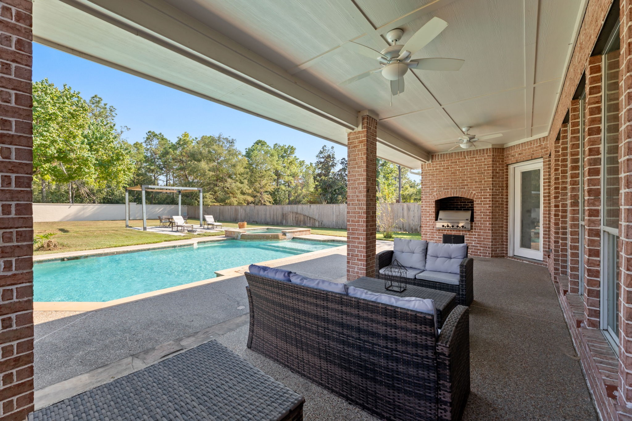 13506 Key Ridge Lane Cypress, TX 77429 - Photo 38 of 49 a outdoor space with chairs