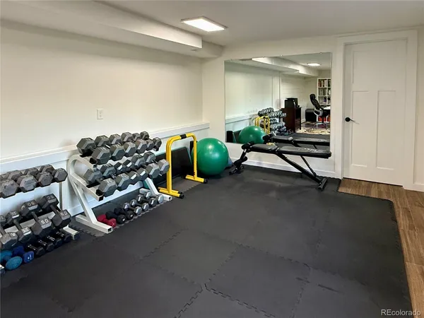 a living room with lots of furniture and a couch