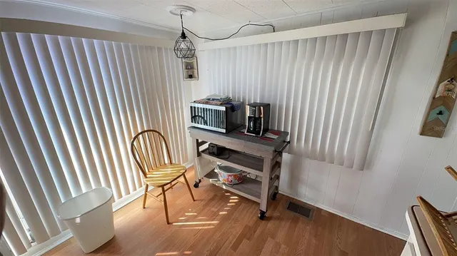 a view of ocean with sunset