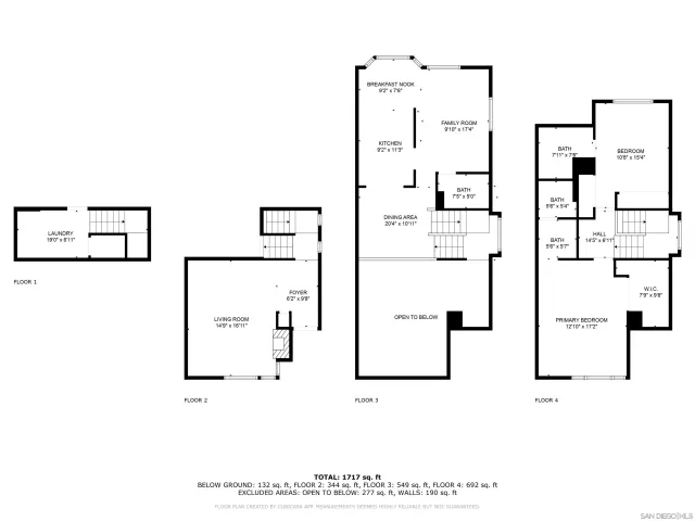 a picture of a floor plan