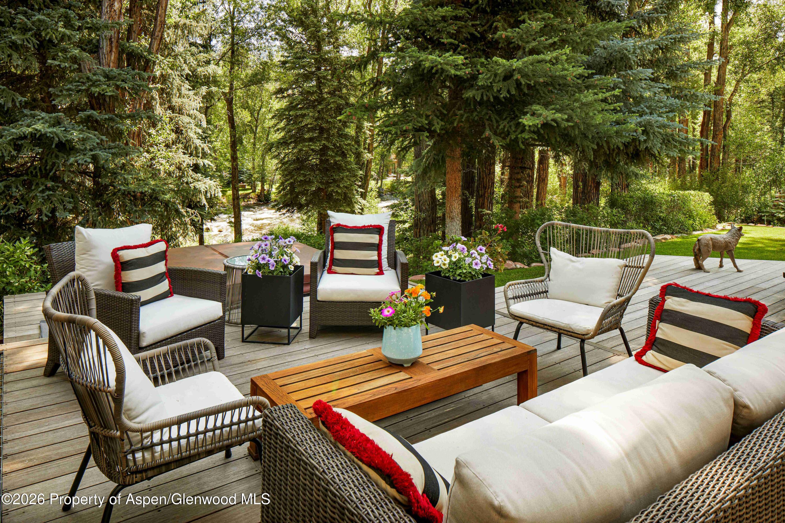 256 Twining Flats Road Aspen, CO 81611 - Photo 6 of 38 Patio Seating