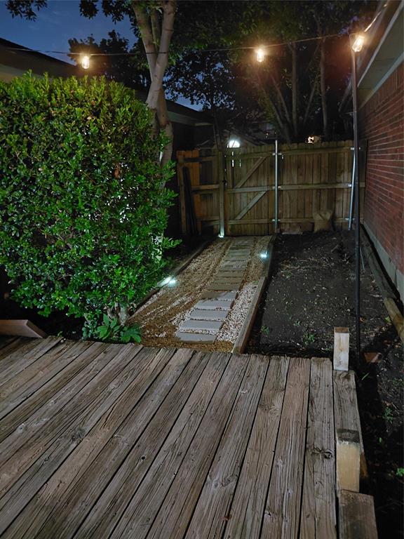 626 Albrook Drive Allen, TX 75002 - Photo 31 of 32 Large Deck with Remote-Controlled Solar Party Lights