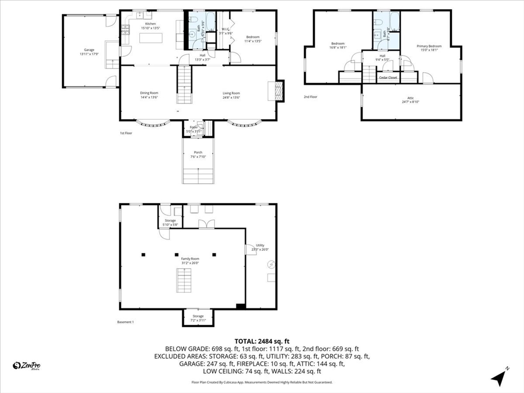 145 Warrenton Road Haverhill, MA 01832 - Photo 38 of 38 a picture of a floor plan