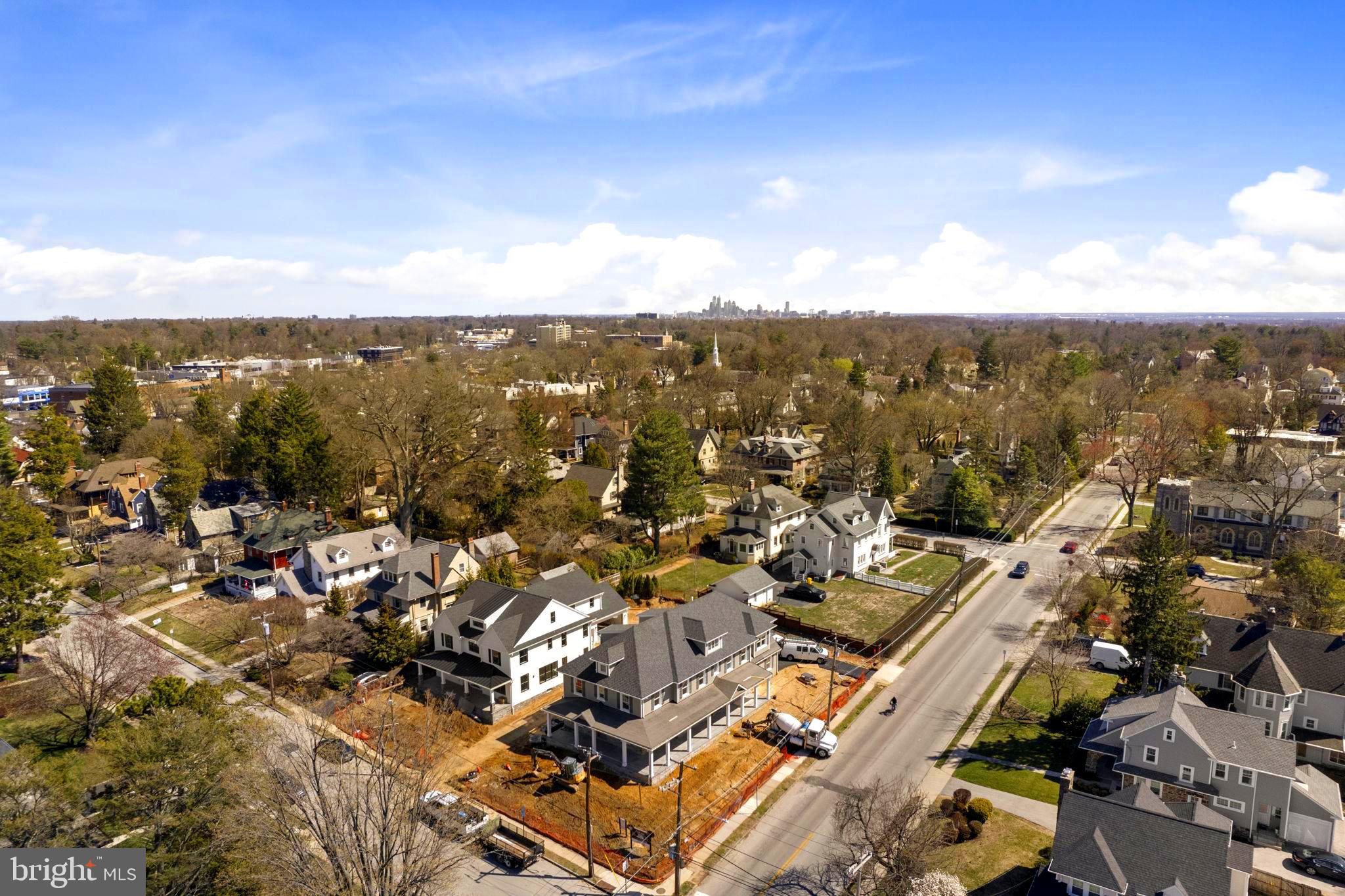 39 Simpson Road Ardmore, PA 19003 - Photo 48 of 49 an aerial view of multiple house