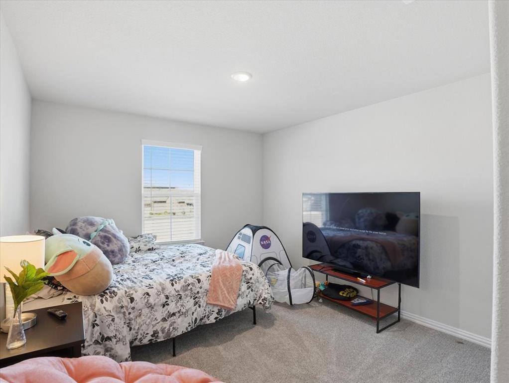 312 Welch Folly Lane Aledo, TX 76008 - Photo 29 of 33 a bedroom with bed and a couch