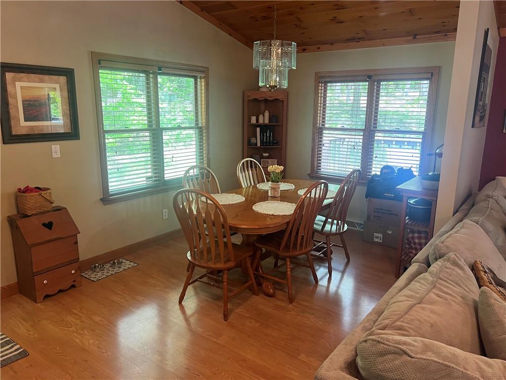 121 Pitts Road Jamestown, PA 16134 - Photo 21 of 28 a dining room with furniture and window