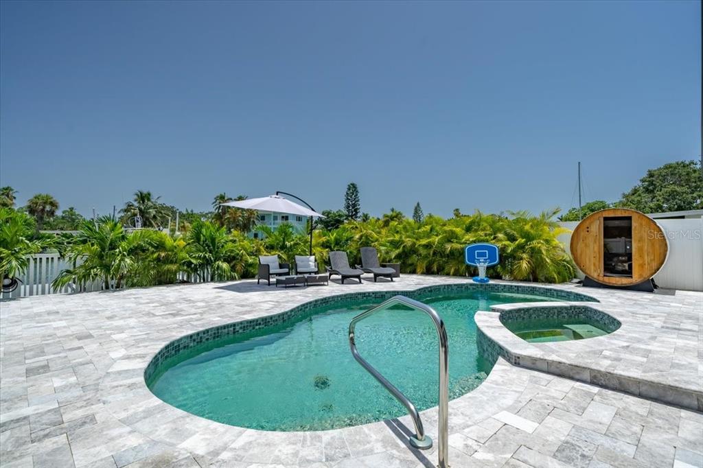 16015 Redington Drive Redington Beach, FL 33708 - Photo 44 of 60 a view of outdoor space and swimming pool