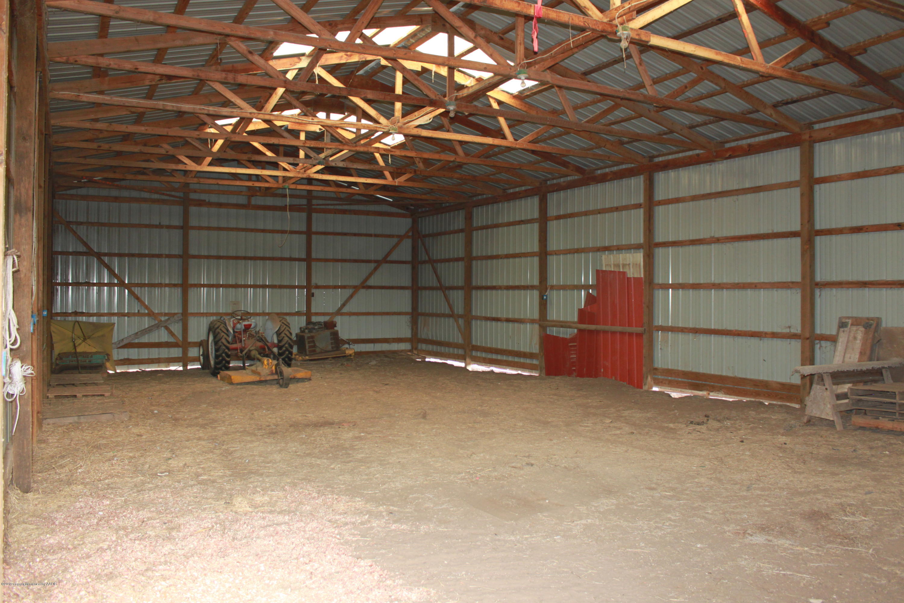 675 Sunset Road Fritch, TX 79036 - Photo 55 of 61 Barn Interior