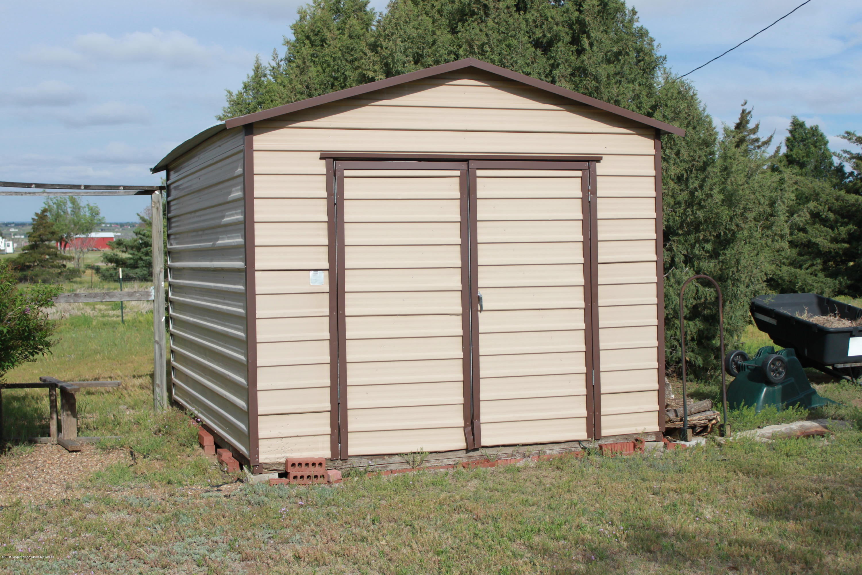 675 Sunset Road Fritch, TX 79036 - Photo 61 of 61 Yard Shed