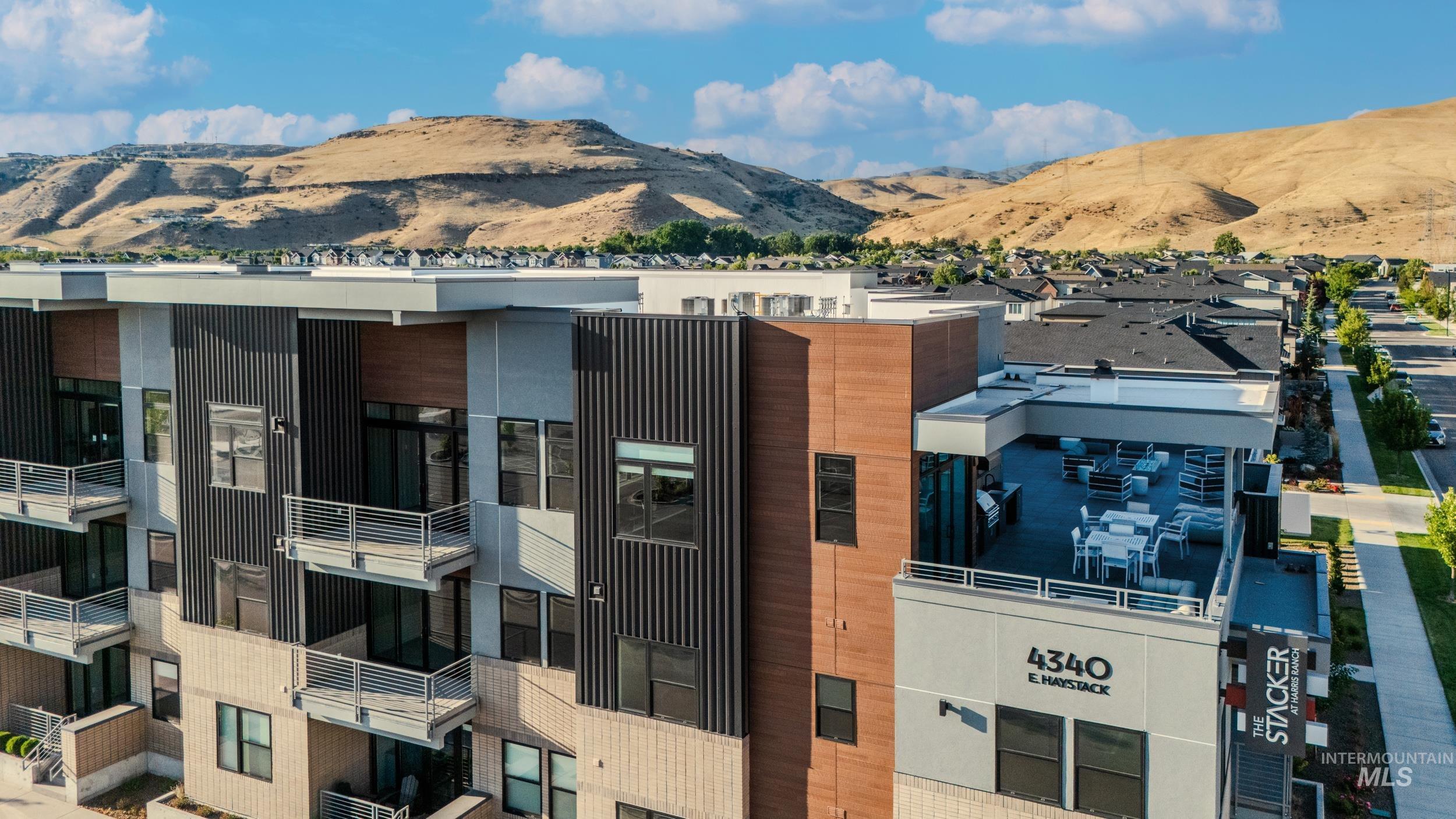 4340 East Haystack Street, Unit 204 Boise, ID 83716 - Photo 34 of 50 View of property with a mountain view