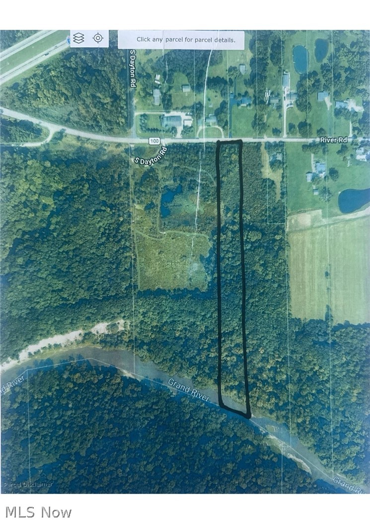 Aerial Parcel Map. Illustrating the property's boundaries and surrounding geographical features