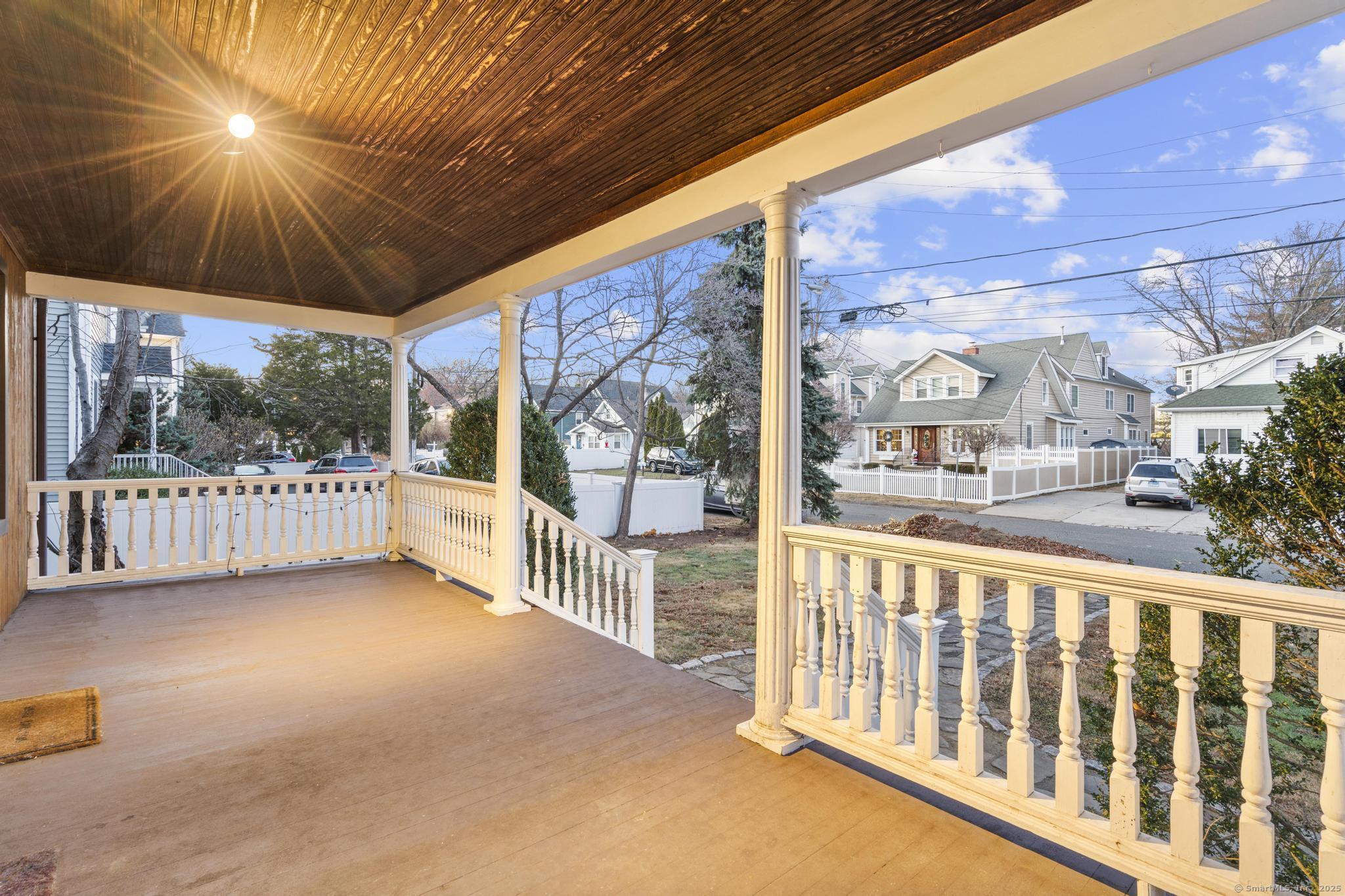 33 Douglas Avenue, Unit 2 Stamford, CT 06906 - Photo 29 of 32 a view of a porch