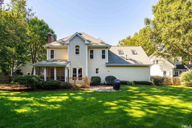 a view of a backyard with a garden
