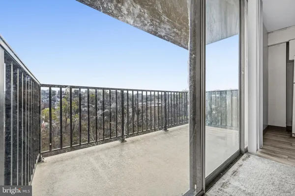 a view of balcony