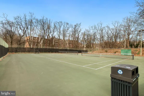a view of a tennis court