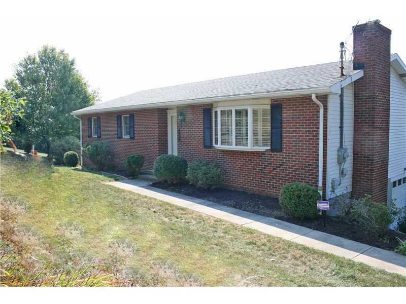 Exterior Front. Nestled in a quiet setting with pastoral view!