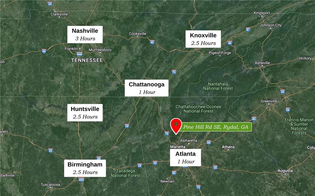 116-ac Pine Hill Road Southeast Rydal, GA 30171 - Photo 29 of 32 a sign that is on the wall of a building