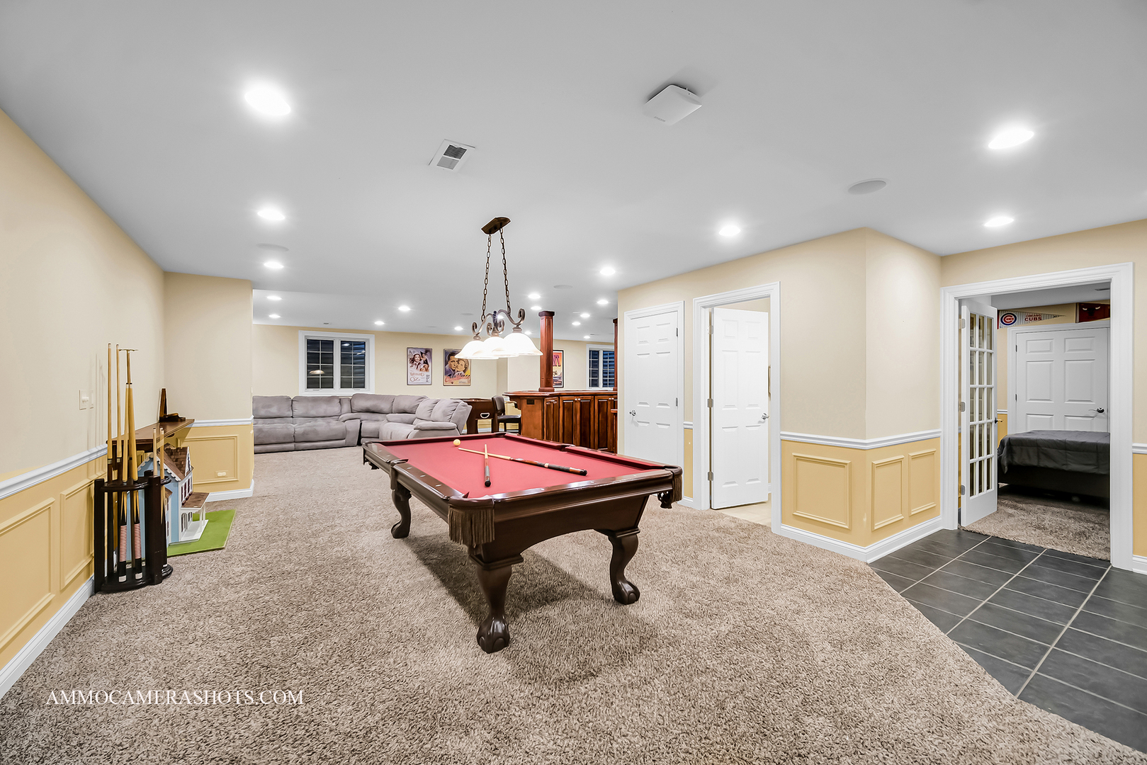 N451 Peter Road Winfield, IL 60190 - Photo 26 of 48 a room with furniture and pool table