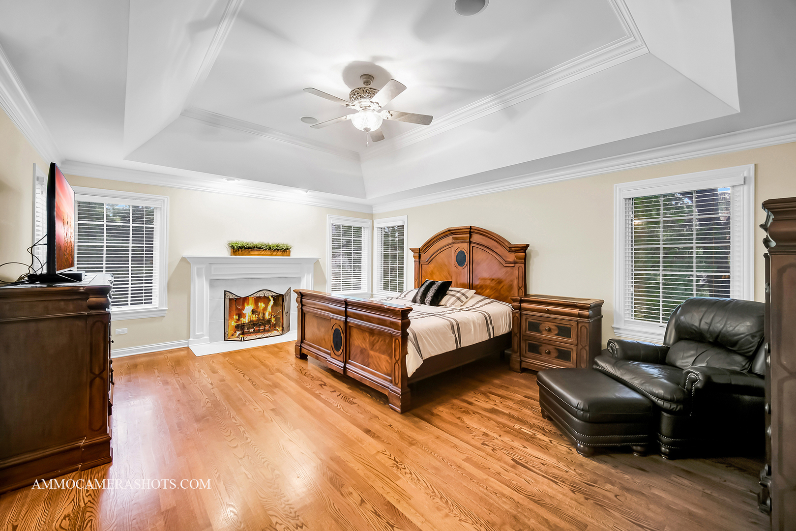 N451 Peter Road Winfield, IL 60190 - Photo 30 of 48 a bedroom with furniture and a window