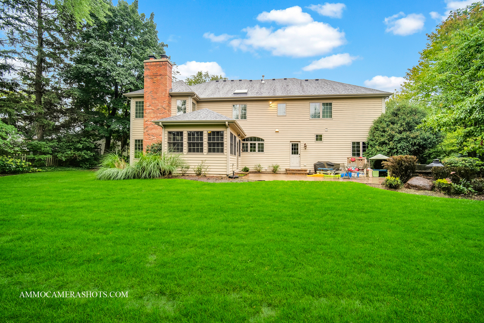 N451 Peter Road Winfield, IL 60190 - Photo 45 of 48 a view of a house with backyard sitting area and garden