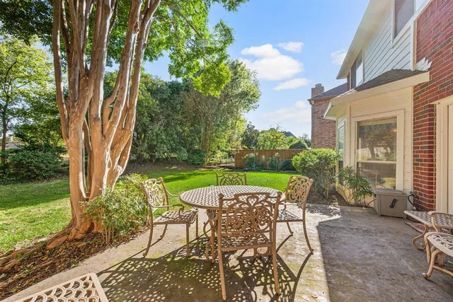 a view of an outdoor space with garden