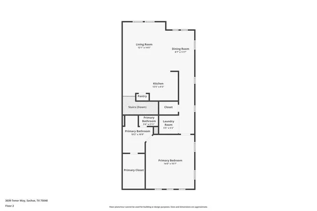 a picture of a floor plan