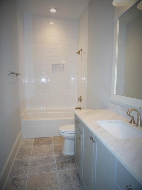 167 Clipper Street Inlet Beach, FL 32461 - Photo 24 of 43 a bathroom with a sink a toilet and shower