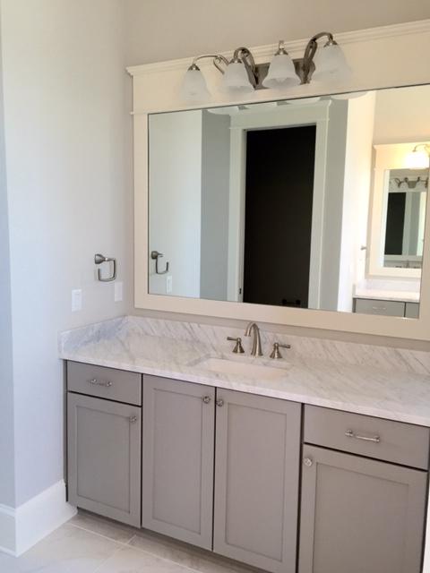 167 Clipper Street Inlet Beach, FL 32461 - Photo 30 of 43 a bathroom with a sink and a mirror