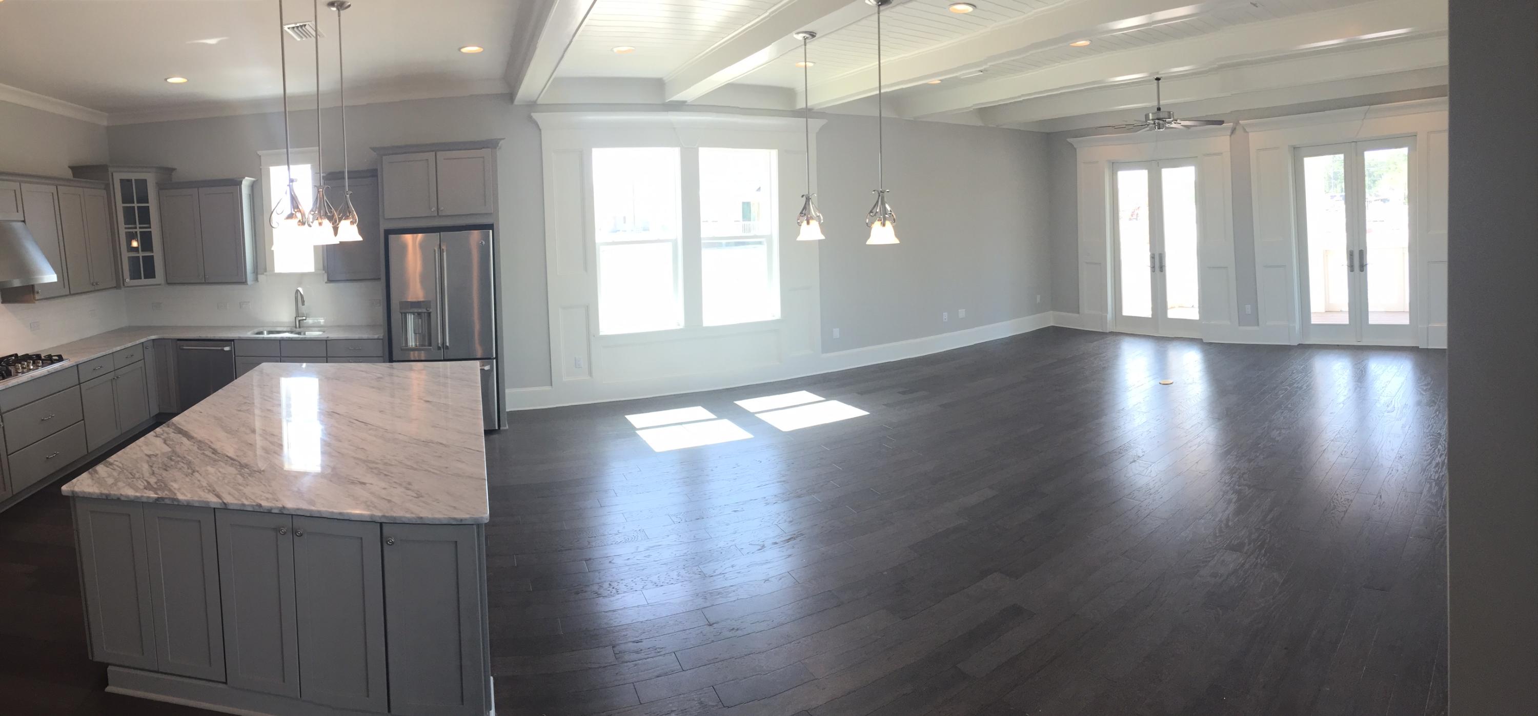 167 Clipper Street Inlet Beach, FL 32461 - Photo 8 of 43 an empty room with wooden floor and windows