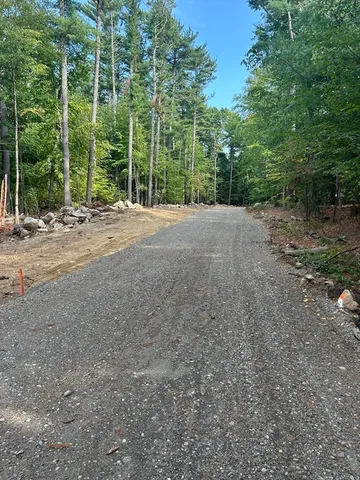 a view of an outdoor space with trees