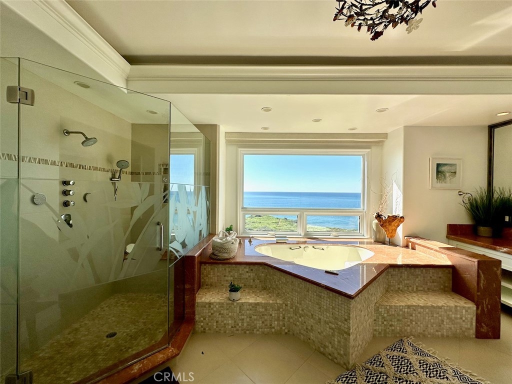 34385 Dana Strand Road, Unit A Dana Point, CA 92629 - Photo 21 of 38 Ocean Views Master Bathroom