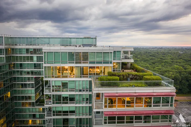 a view of a large building