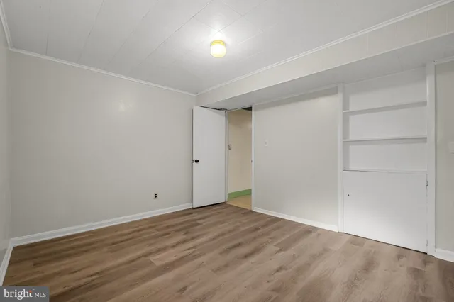 wooden floor in an empty room