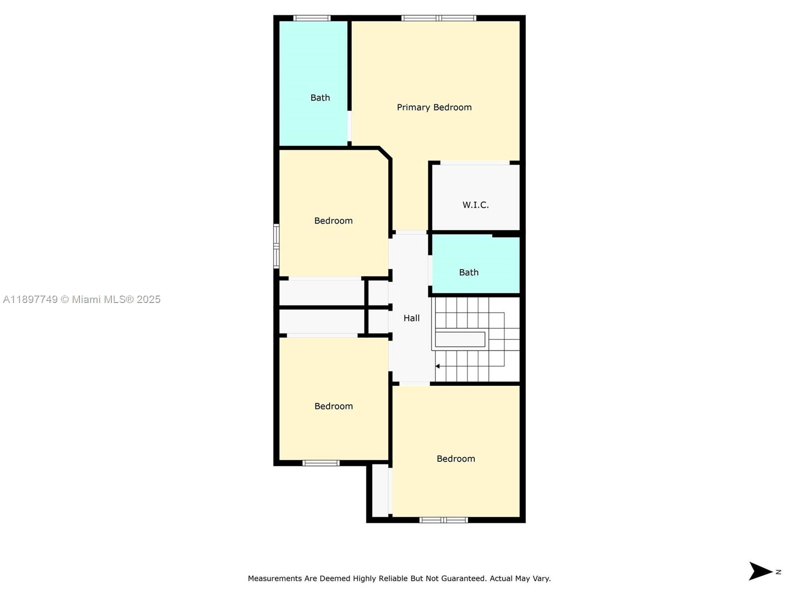 3869 Northwest 92nd Avenue Sunrise, FL 33351 - Photo 40 of 40 a picture of a floor plan
