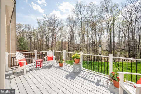 a view of backyard with a trees