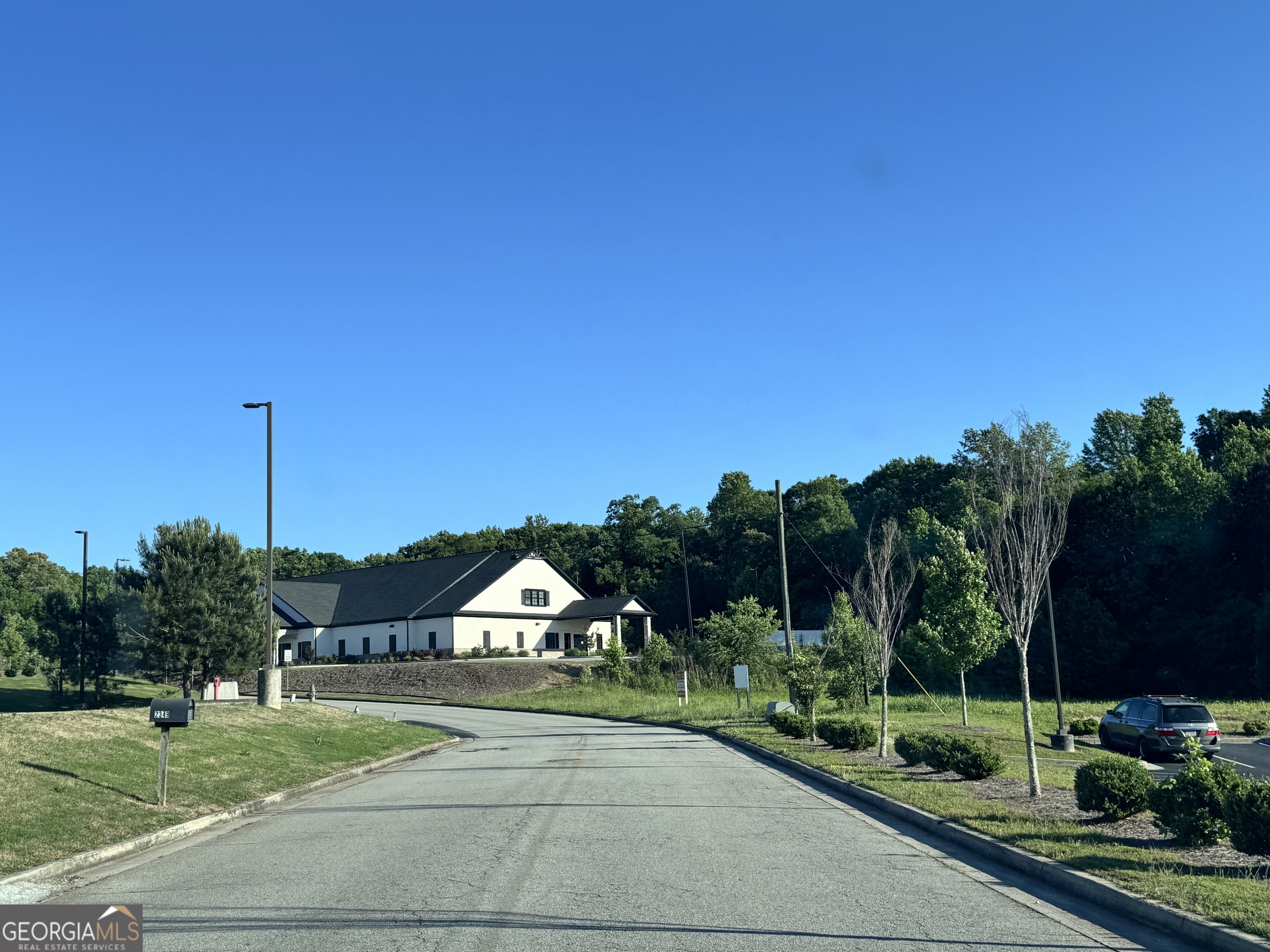 a view of a basketball court