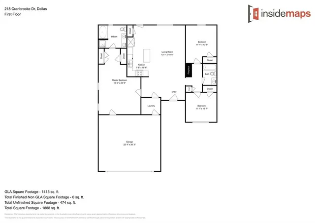 a picture of a floor plan