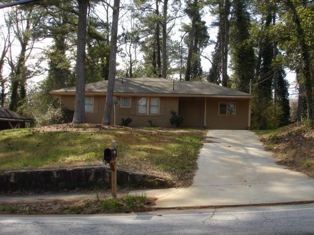 3217 McAfee Road Decatur, GA 30032 - Photo 1 of 1 a front view of a house with garden